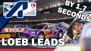 Wrc Eko Acropolis Rally Greece 2022 | Loeb Leads By 1.7S - Friday Highlights