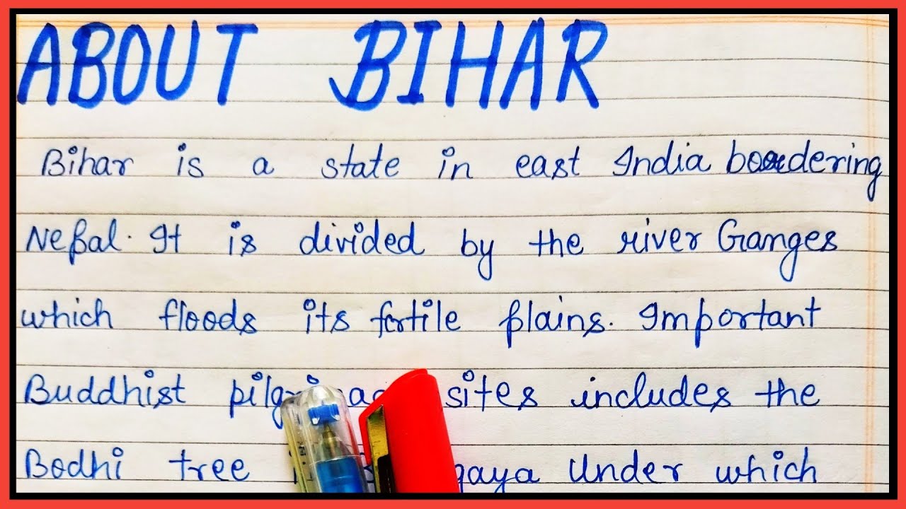 essay on language of bihar