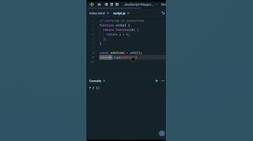 JavaScript Tricks | Currying In Javascript | #shorts #codingshorts