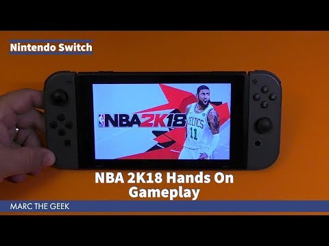 Nintendo Switch: NBA 2K18 게임 플레이 실습