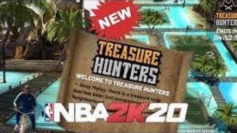 NBA 2K20 treasure map location
