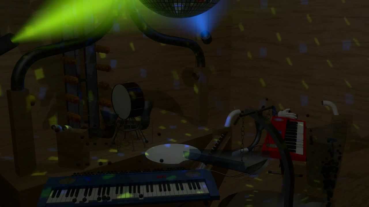 P.A.N.D.A - Dance with me (HD) (my own Animusic)