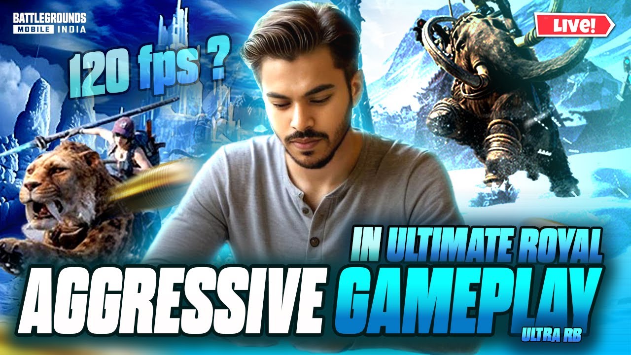 BGMI 3.5 ULTIMATE ROYAL GAMEPLAY | BGMI LIVE | BGMI 120 fps #bgmi # ...