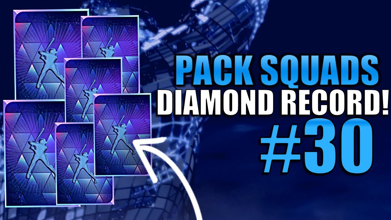 DIAMOND PULL RECORD! Pack Squads #30 MLB The Show 20!