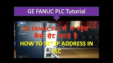 ge fanuc plc ip address set in hindi