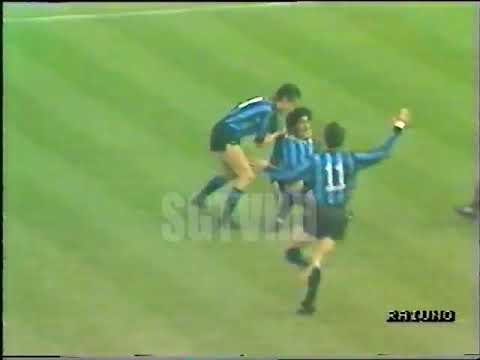 Inter-Cesena 1-0 serie A 1988-89 con goal di Matteoli dopo 10 sec.
