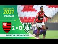 FLAMENGO 2 X 0 AMÉRICA-MG | MELHORES MOMENTOS | 3ª RODADA BRASILEIRÃO 2021 | ge.globo