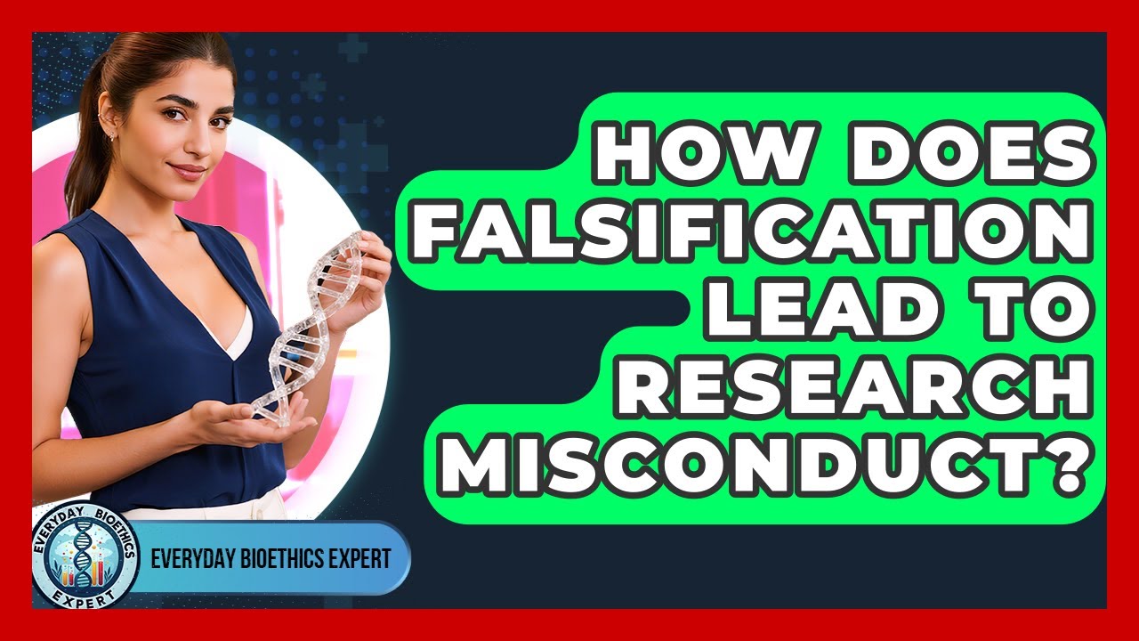 How Does Falsification Lead To Research Misconduct? - Everyday Bioethics Expert