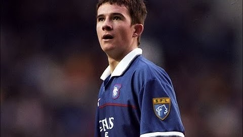 Barry Ferguson Rangers Number 6