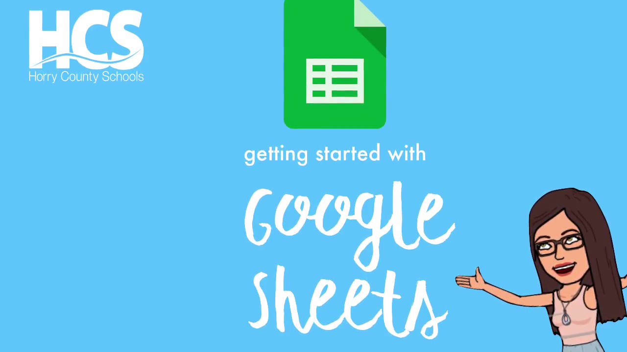 Getting Started with "Google Sheets" tutorial - YouTube
