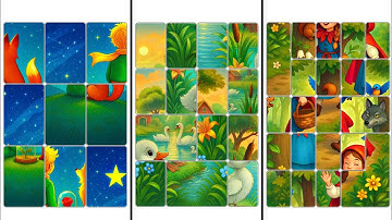 Jigsolitaire Puzzle Slide Fun Levels 13 14 15 Game Walkthrough