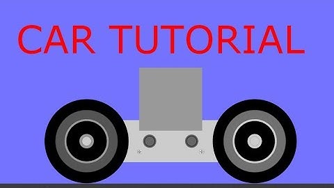 Algodoo Car Tutorial