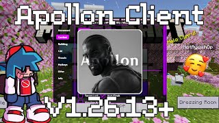 🚀 Apollon Client 1.26.13 (32/64 Bit)  MCPE 1.26.13 Apollon Client 🔥 | Don't Miss !