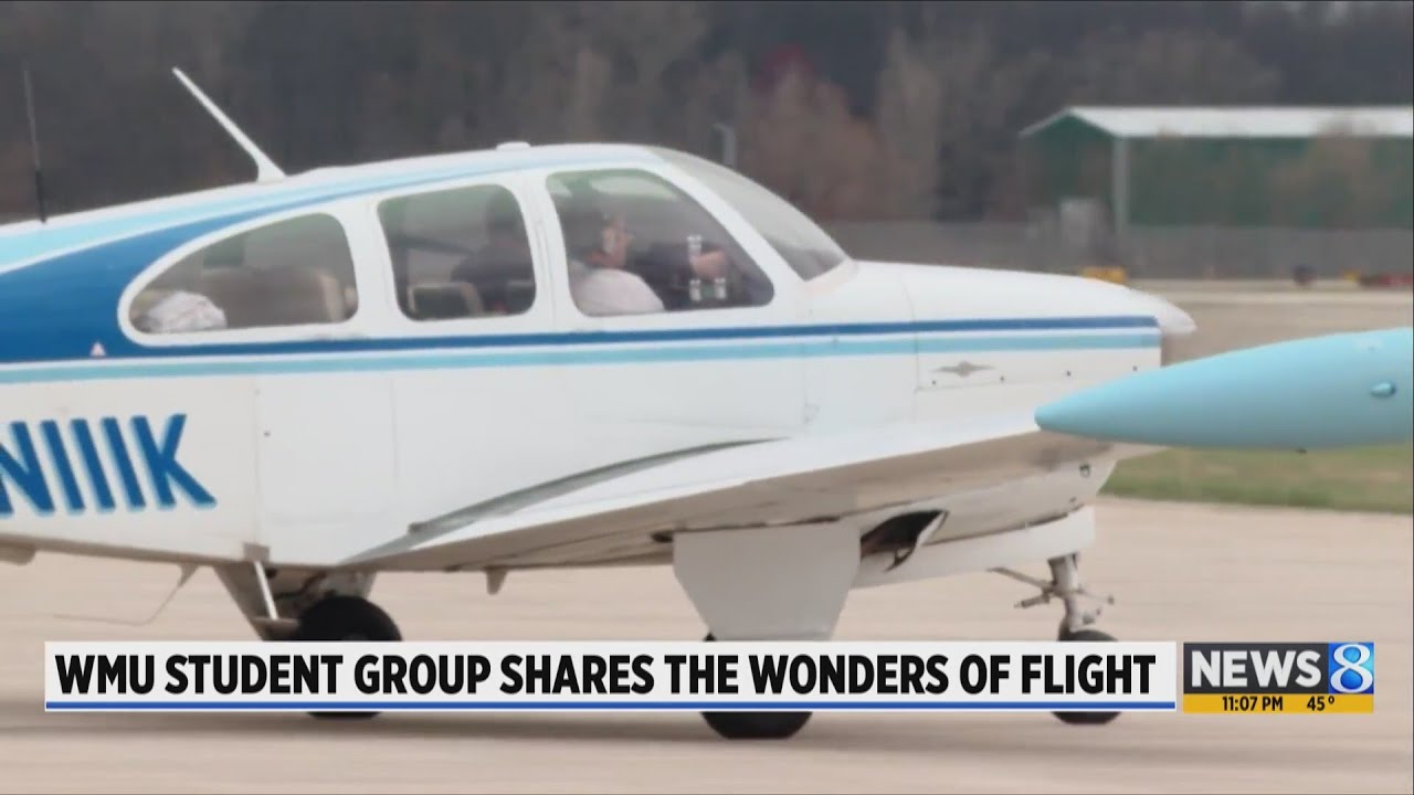WMU aviation students share the wonders of flight