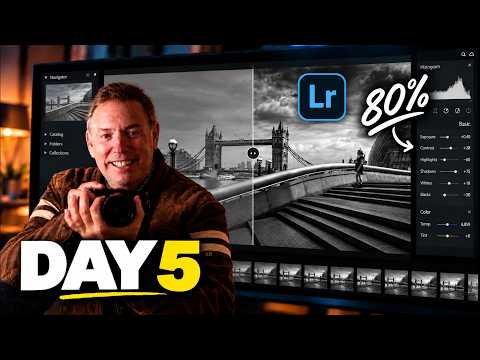 Master Black & White Editing in Lightroom (Day 5) thumbnail