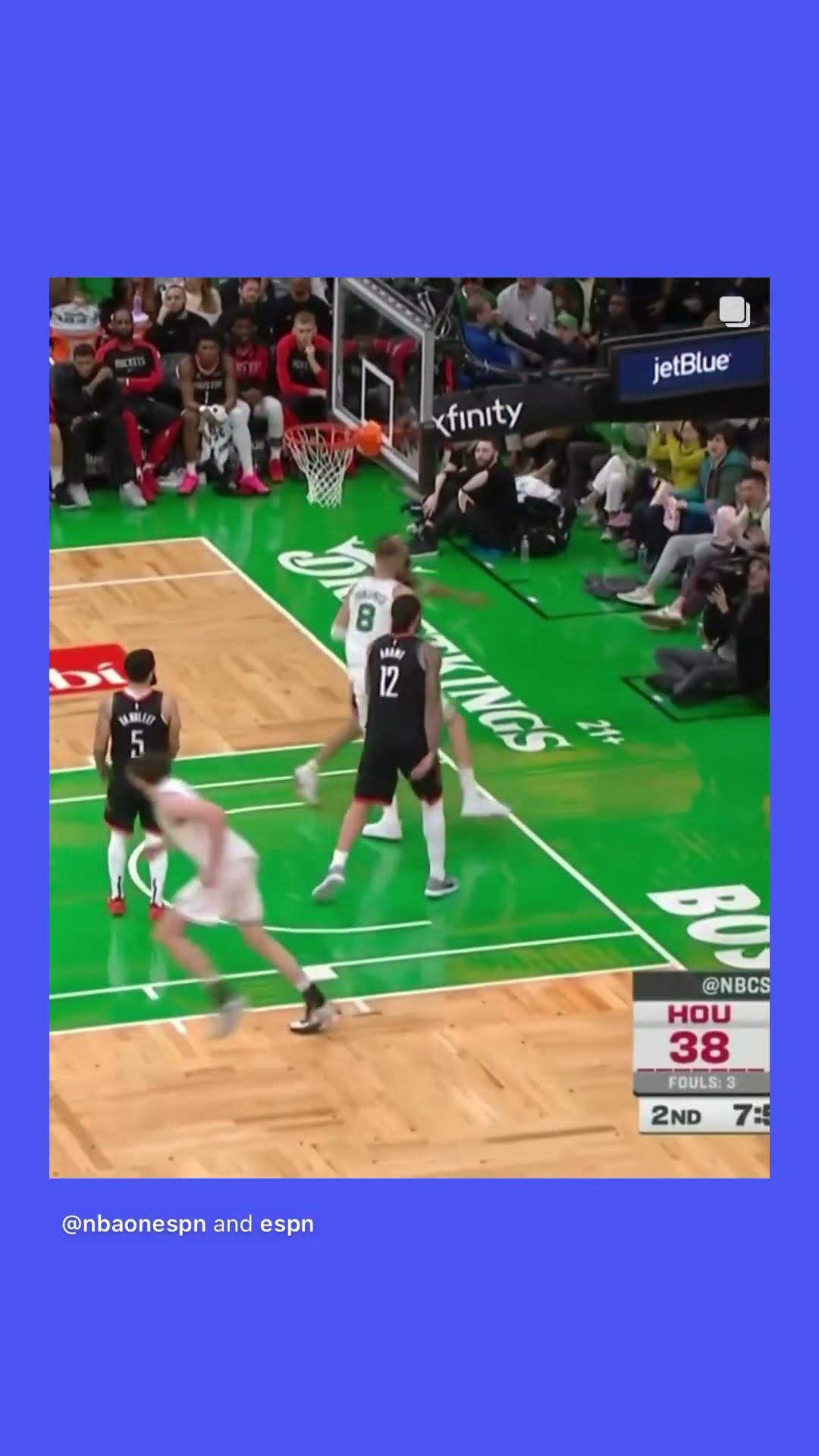 We really have to fire the referee #hoodnews #kristapsporzingis #boston #bostonceltics #nba #referee