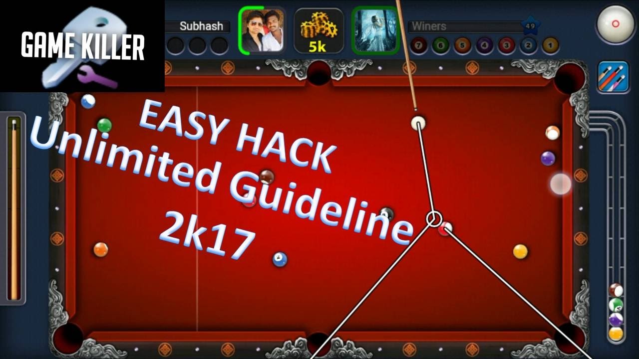 8 BALL POOL UNLIMITED GUIDELINE HACK (WITHOUT XMODGAMES) - 