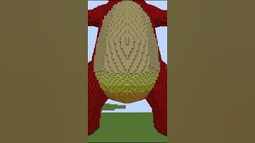 I built Charmeleon in Minecraft!