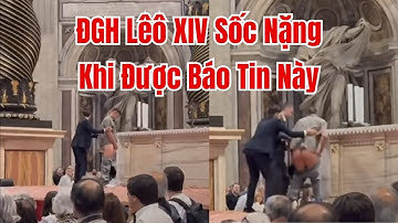 Đức Giáo Hoàng Lêô XIV Sốc Nặng Khi Nghe Tin 1 Thanh Niên Xúc Phạm Nơi Thánh Thiêng Nhất Tại Vatican