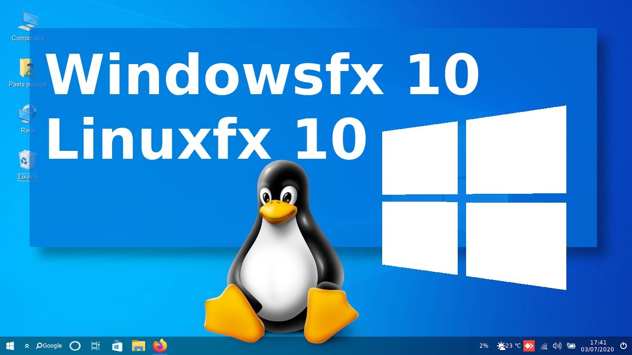 Este é o Windowsfx 11, uma distro Linux brasileira com cara de Windows 11 