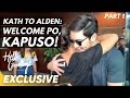 Kathryn welcomes Alden to ABS-CBN Studios! | ‘Hello, Love, Goodbye'