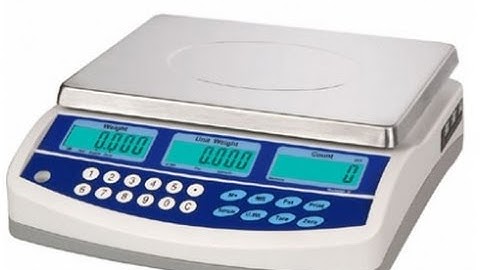 T Scale QHC counting scale demo