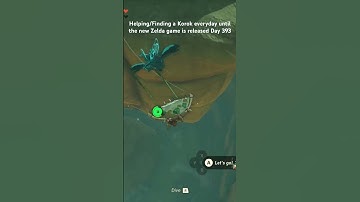 Helping/Finding a Korok everyday until the new Zelda game is released Day 393