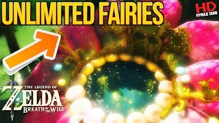 How To Farm Max Amounts Of Fairies Fast - Zelda Breath Of The Wild