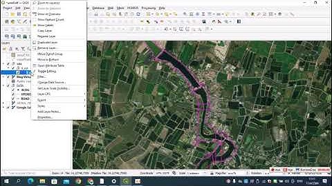 การแปลงข้อมูล SHP (QGIS) เป็น KML (Google Earth)