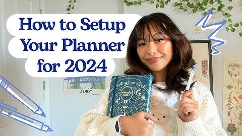HOW TO SET UP YOUR 2024 PLANNER || Beginner Friendly || Your Future Self Will Thank You!