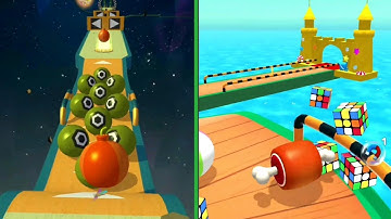 🌟 Action Balls Gameplay 🚀 VS✨️ Rolling Ball Master 🫧 95,96,97