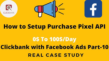 How to Set up FB Purchase Pixel and API in Clickbank #clickbank