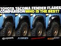 The Best Toyota Tacoma Fender Flares Comparison | Bushwacker - Rough Country - Lund | 2016+ Tacoma