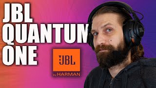JBL Quantum One Gaming Headset Mic test and Review
