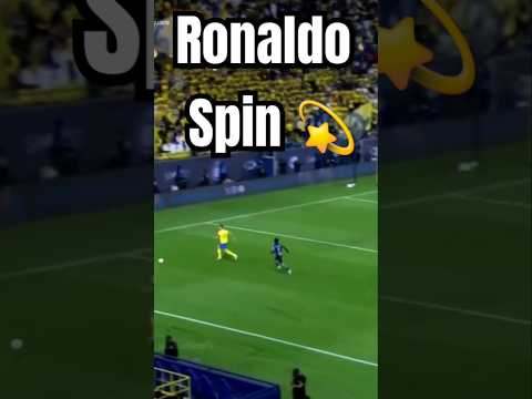 Ronaldo Spin 💫 Try This in the match ✅️ #trenerdryblingu #ronaldo #football #skiils #dribbling