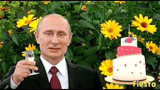 С любовью, с днем рождения от Путина! Пусть будет все, что в жизни нужно!