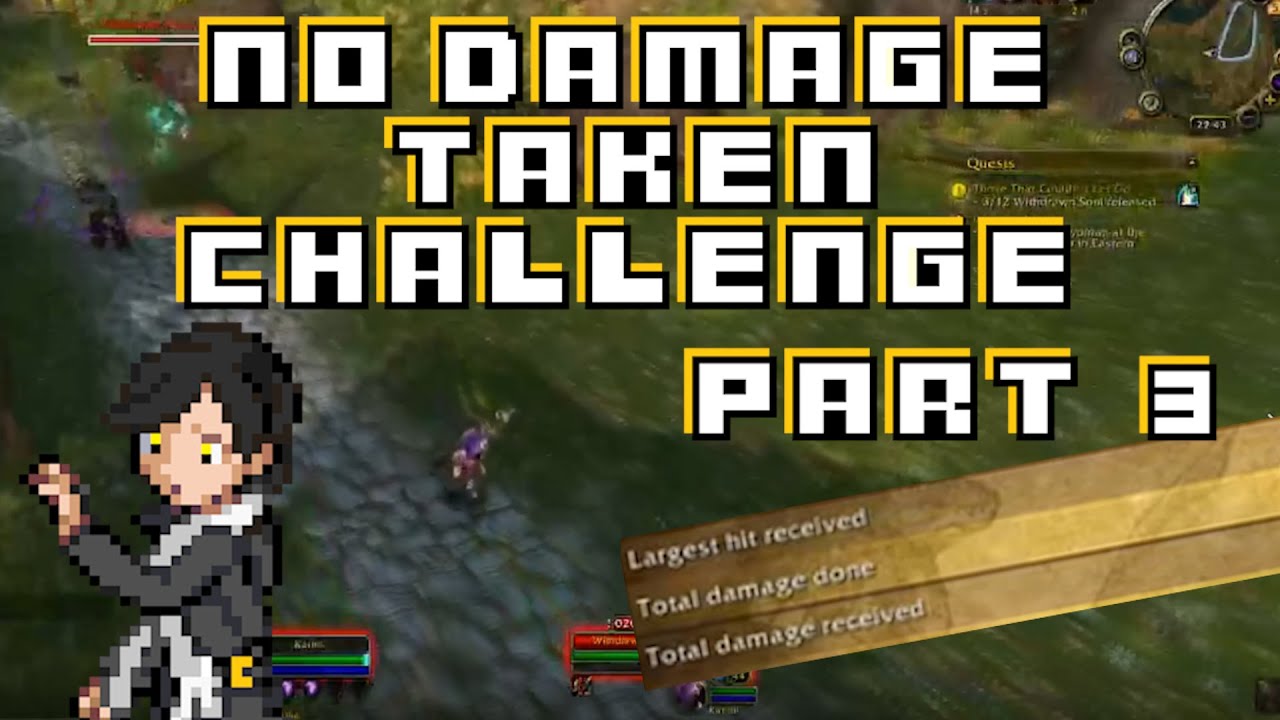 How few hits can I take leveling to 120? (WoW Challenge Part 3)