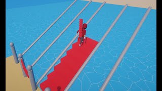 Bridge race clone gameplay