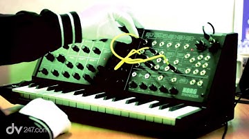 Korg MS20 Mini Sample and Hold Demo