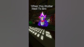 When You Stutter Next To Bro  #new  #gorillatag #vr #funny #stutter #gtag #gt #viralvideo #shorts
