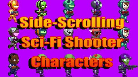 Side Scroller 2D Assets Showreel