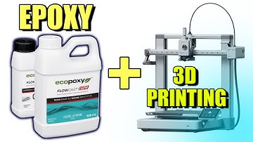 3D Printing Meets Epoxy - Create Custom 3D Printed Coasters