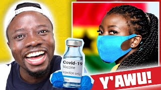 Ka Aba! Ghana Covid Vaccines dey give Brain Dἄmἄge, Y'awu!