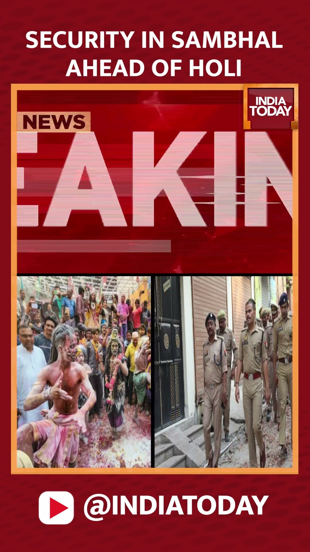 Sambhal Holi Vs Namaz: Multi-layered Security Plan For Holi Procession | #sambhal #holivsnamaz #news