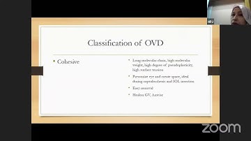 Ophthalmic Viscosurgical Device- Dr Nazrah