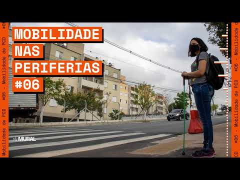 "É impossível andar de cadeira de rodas nas calçadas das periferias"