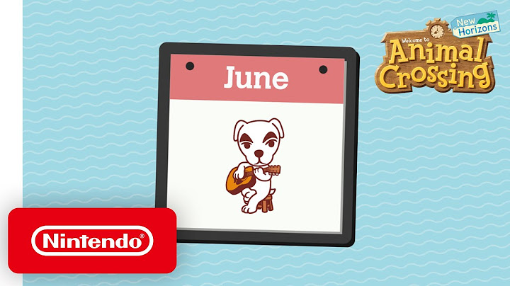 Animal Crossing: New Horizons - Celebrate These June Activities! - Nintendo Switch