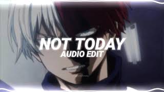 not today - bts [edit audio]