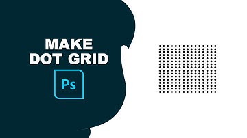 How to make a dot grid in Photoshop