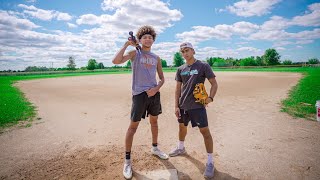 Teaching a Basketball Player how to Play BASEBALL